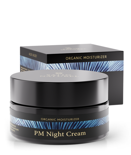 Organic night cream with ceramides